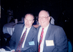 Bo Calvin and Bob Lutz of Schad Refractory 