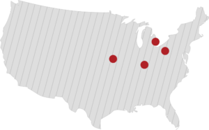 Schad Office Locations Map