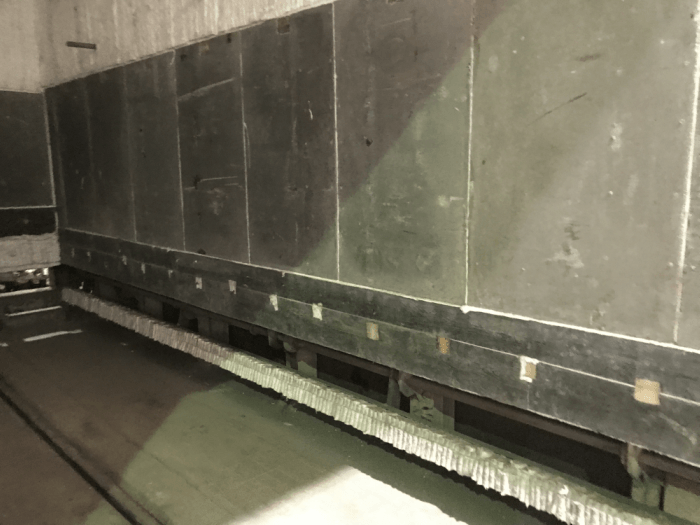 A car bottom furnace refractory serviced by Schad.